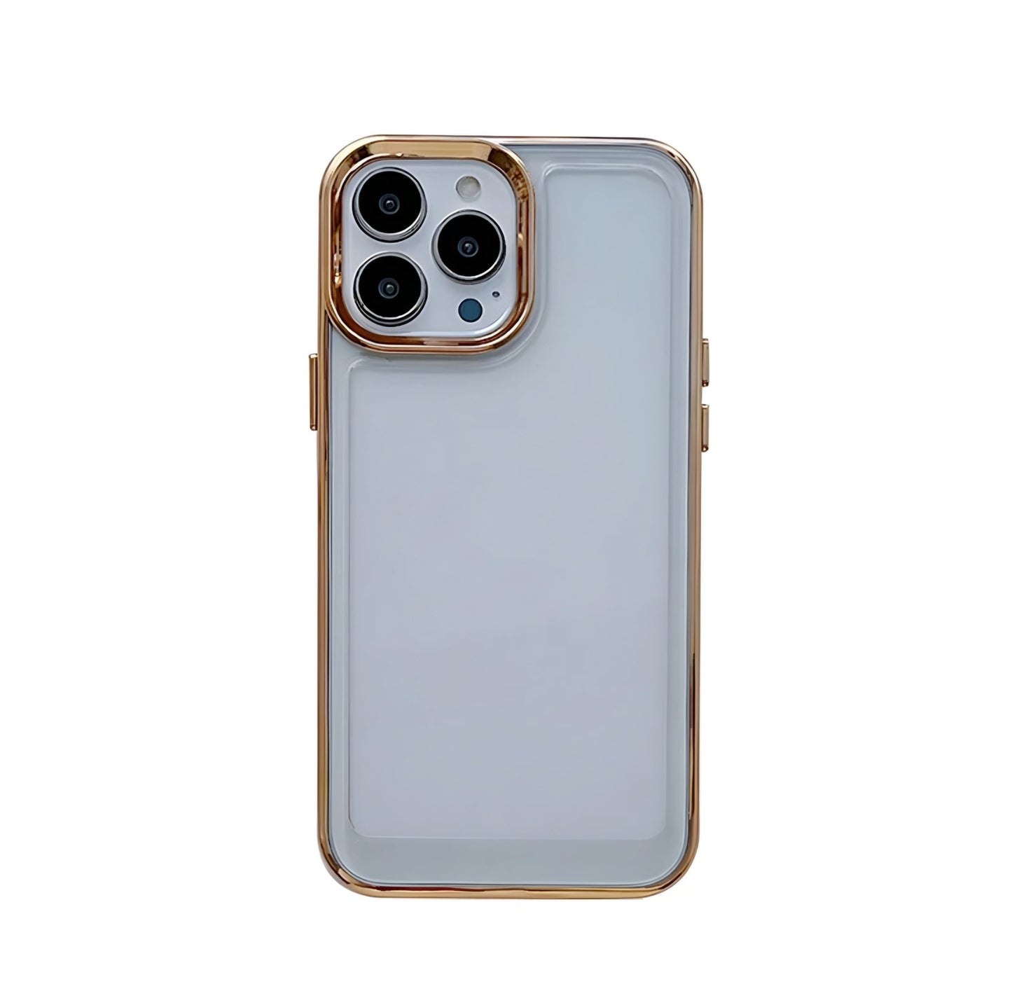 Stylish and Durable Electroplated Colored Bumper Case for iPhone