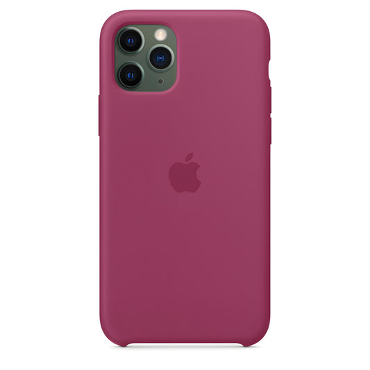 Silicone Case for iPhone (Maroon)