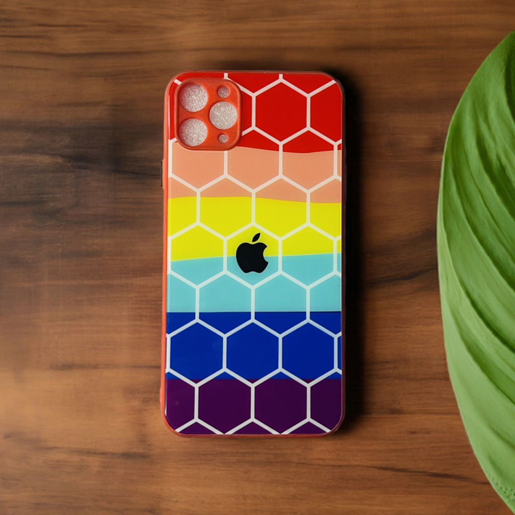 Rainbow Glass Cases for iPhone 11 Pro Max